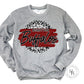 Berryton Buffalos Grey Leopard Graphic Tee Shirt