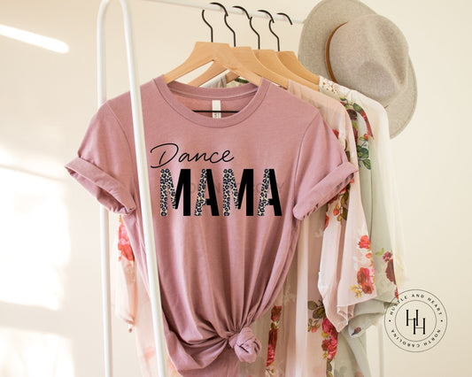 Dance Mama Half Script Graphic Tee Youth Large Dtg
