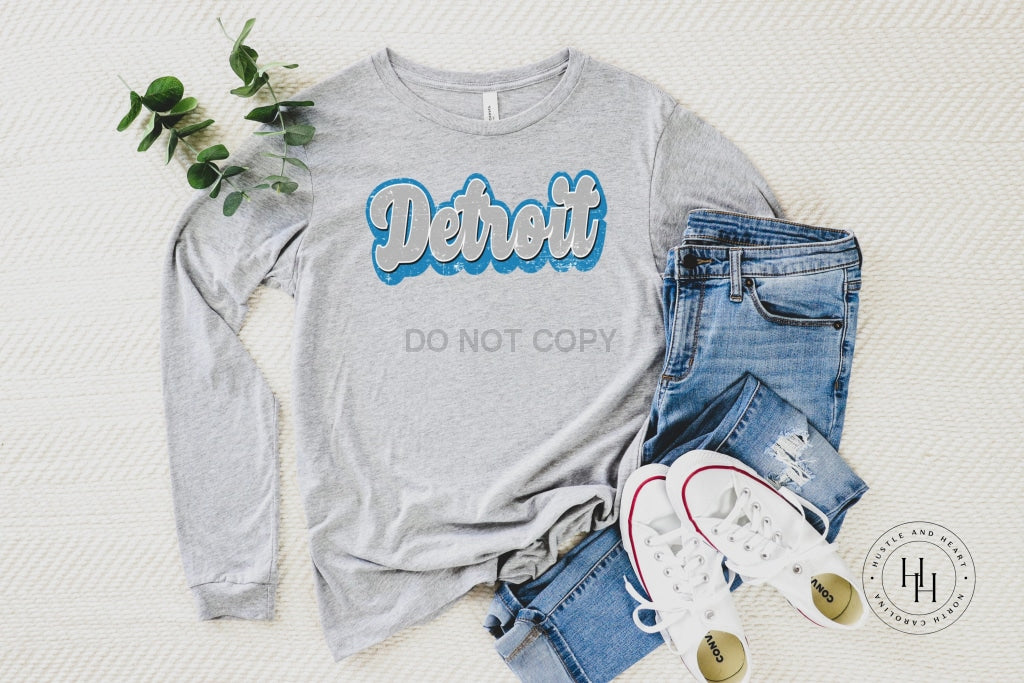 Detroit Graphic Tee Youth Small / Unisex Dtg