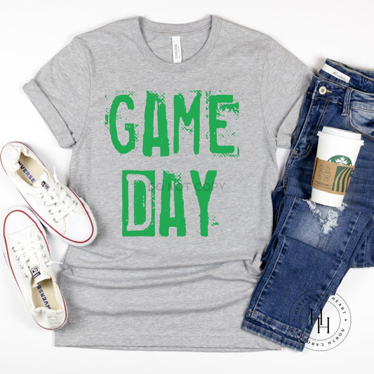Game Day Green Burnbook Graphic Tee Dtg