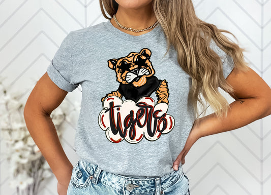 Tigers Preppy Graphic Tee