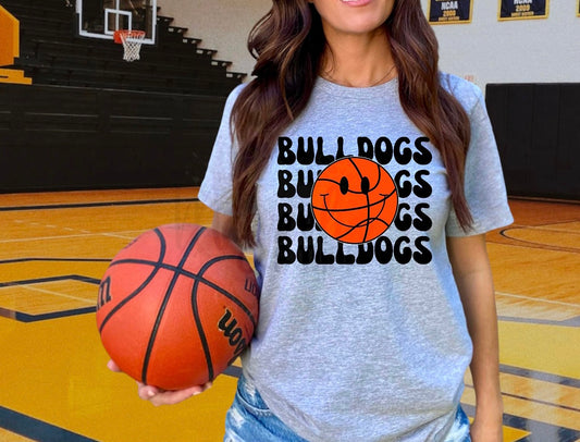 Bulldogs Basketball Graphic Tee