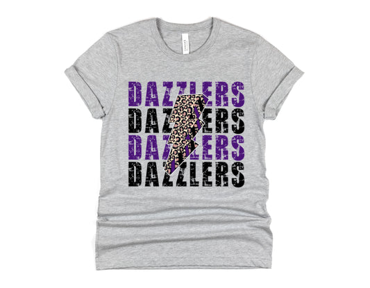 Dazzlers Lightning Bolt Graphic Tee