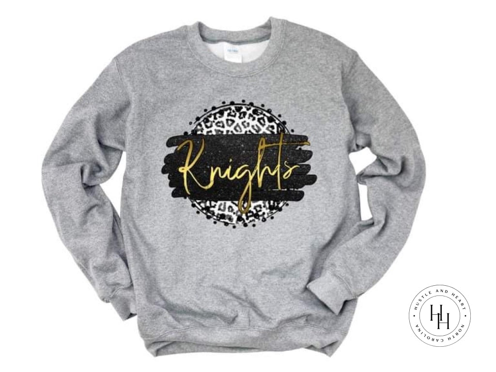 Knights Black/gold Shirt