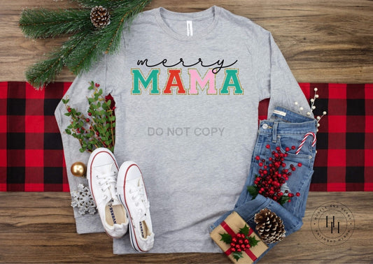 Merry Mama Graphic Tee Dtg