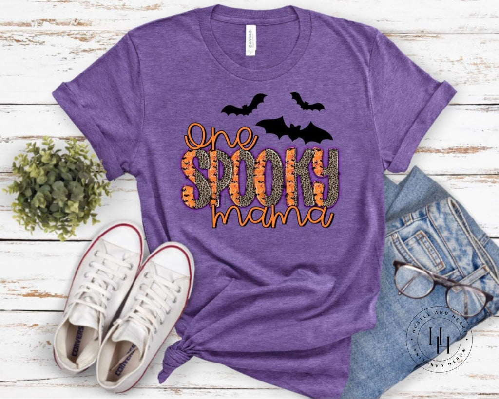 One Spooky Mama Graphic Tee Dtg