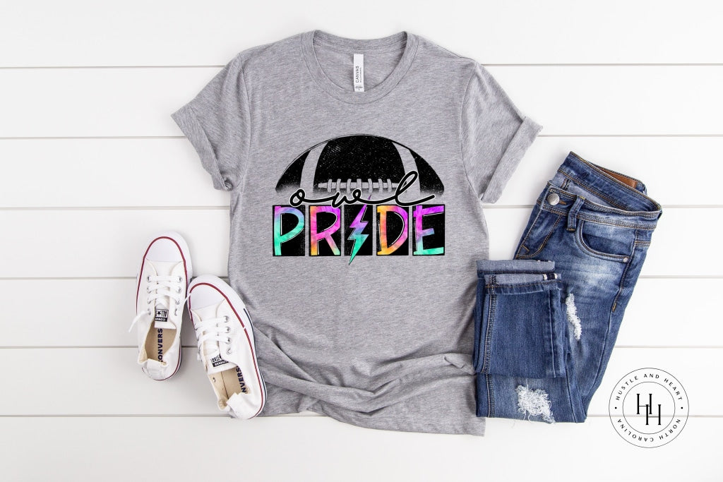 Owl Pride Graphic Tee Shirt