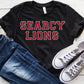 Searcy Lions Faux Chenille Letters Graphic Tee