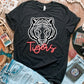 Tigers Red Neon Mascot Shirt