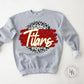 Titans Grey Leopard Graphic Tee Shirt